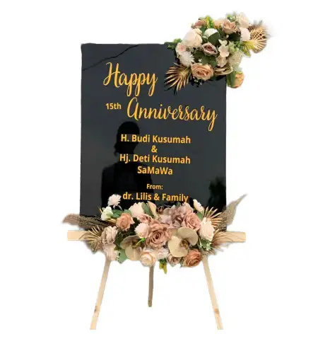 Papan Bunga Akrilik Nyamat